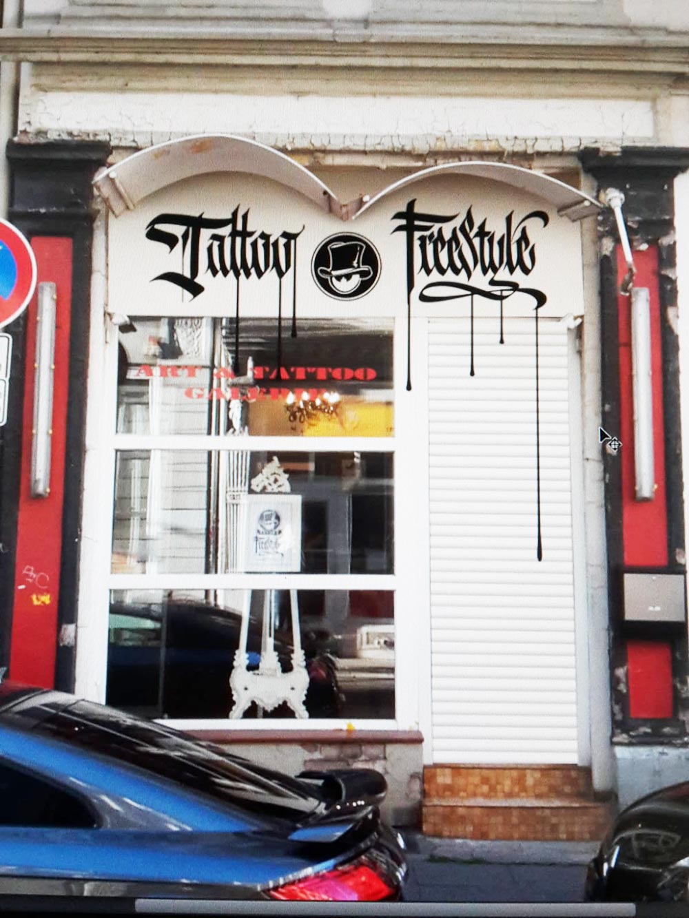 Die neue Fassade von "Tattoo Freestyle"