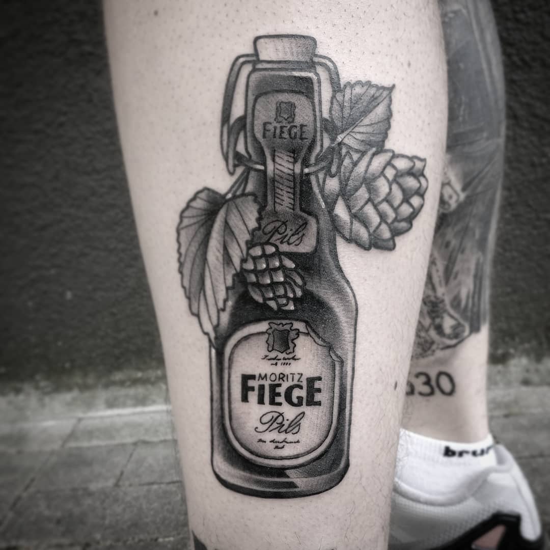 Bier Tattoos von Danny Brink