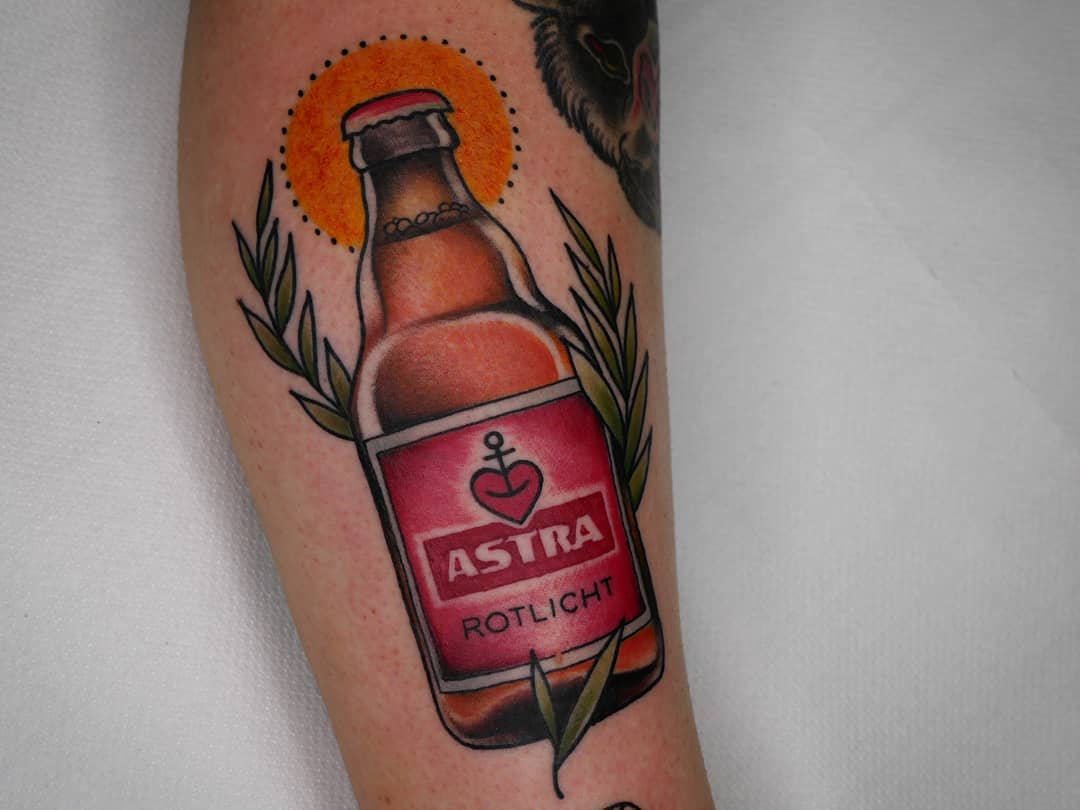 Bier Tattoos von Danny Brink