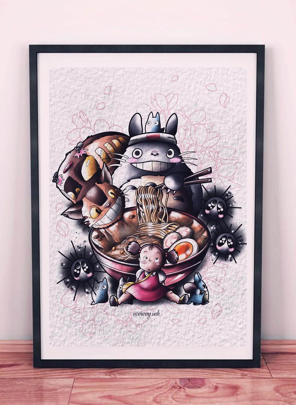 Totoro Print von Vivien!