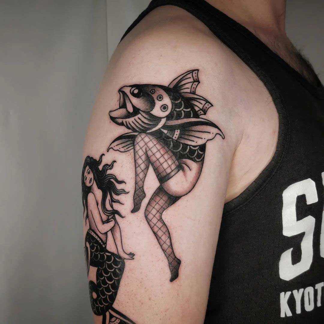 Tattoo von Deno Kormoran