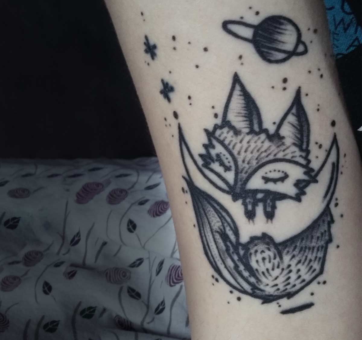 Mein Fuchs-Tattoo vom Artist Matik (@matiktattoo)