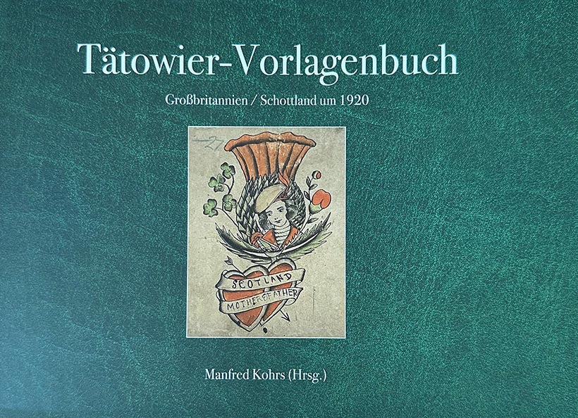 Undatiertes Motivbuch aus Großbritannien / Schottland. Vorlagen von ca. 1920-1925
