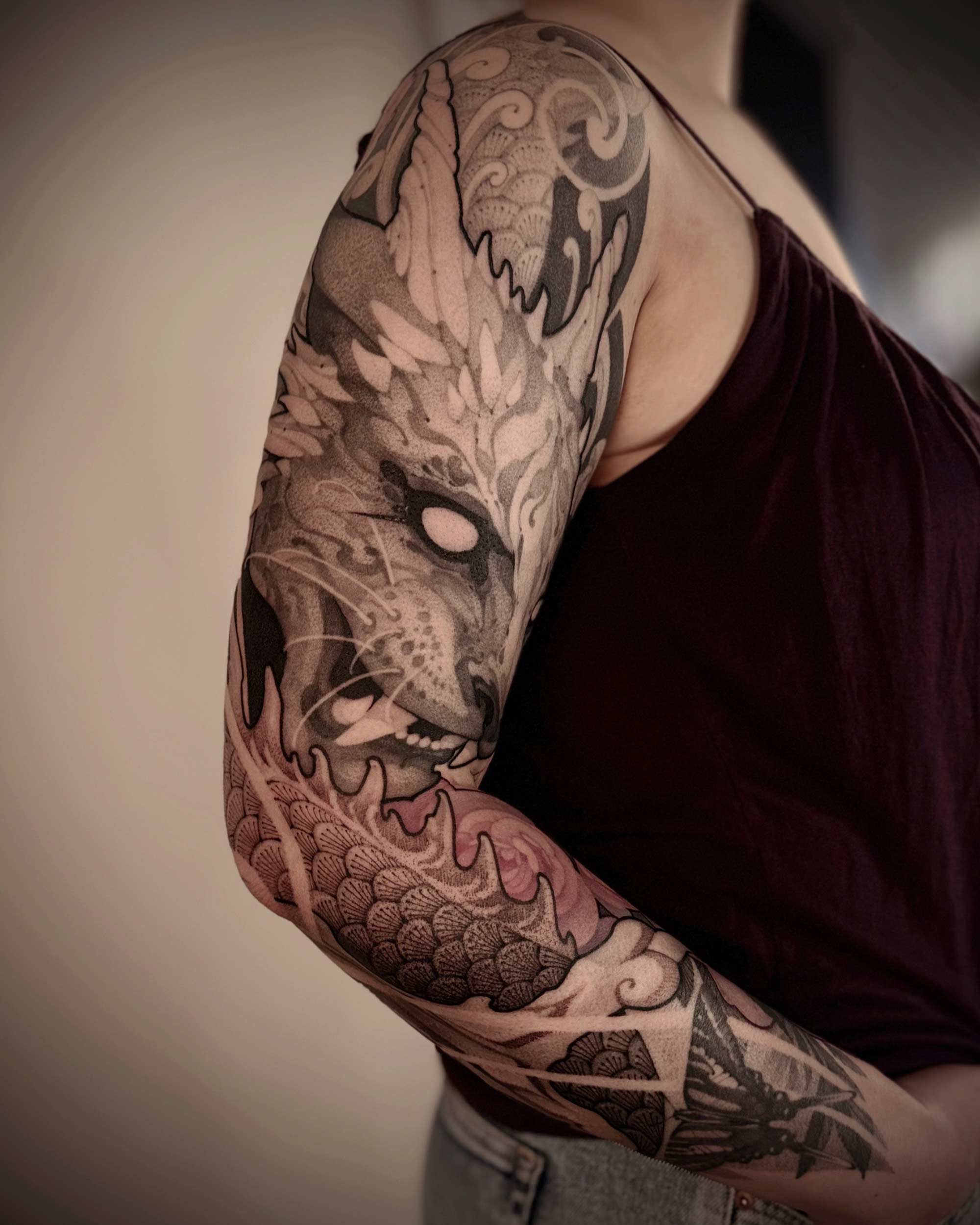 Tattoo von @aneta.tattoo