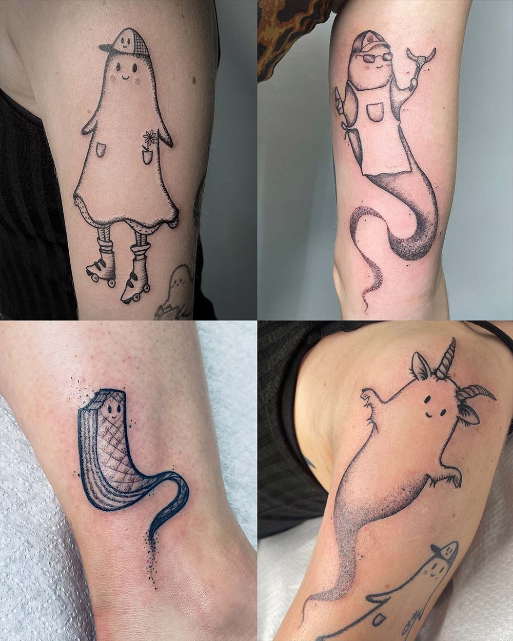 Tattoos von Stranded Ghost