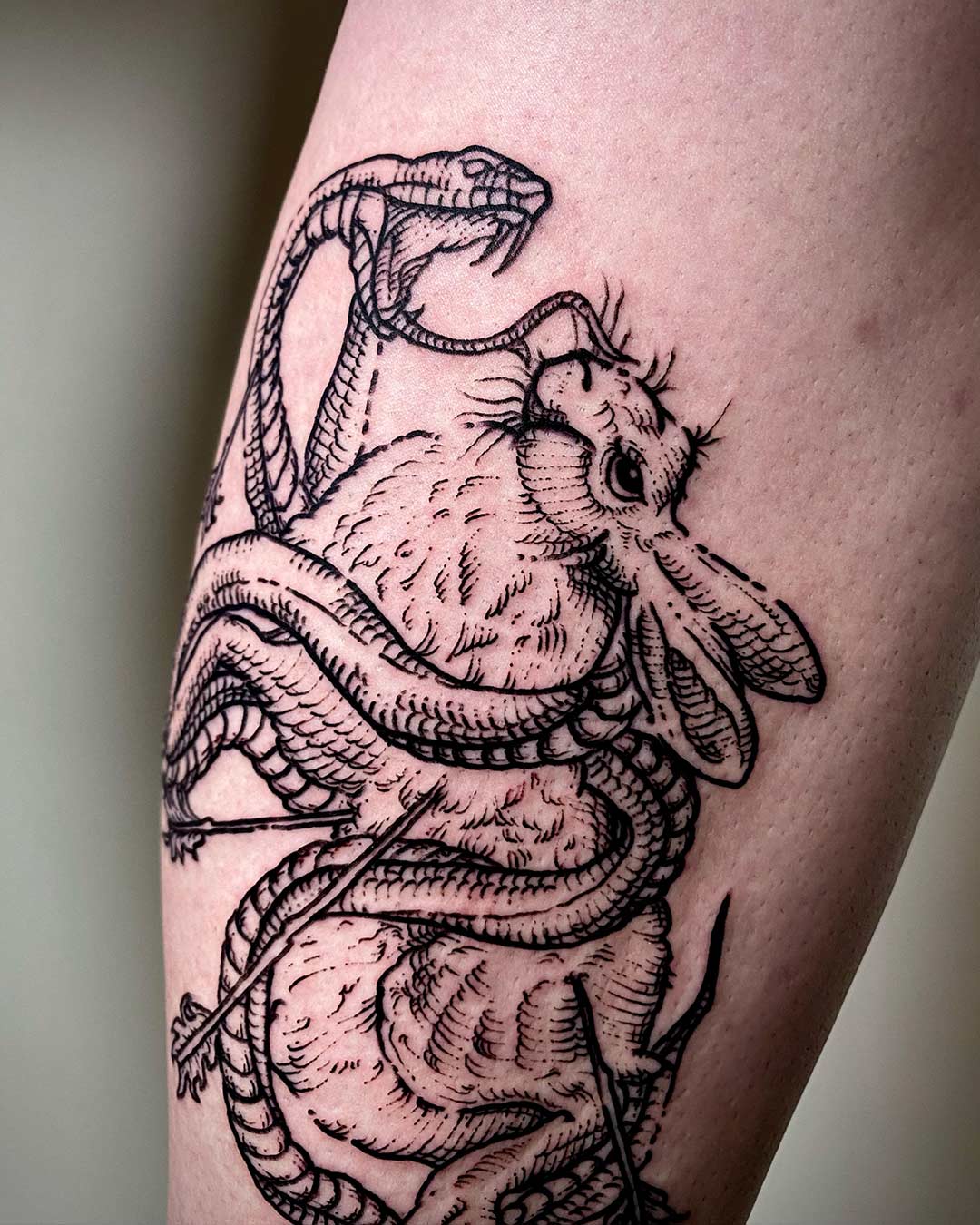 Tattoo von Gil - @sacredlamb.ttt